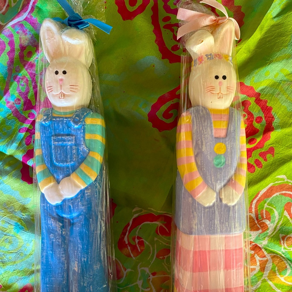 Easter Bunny Candles